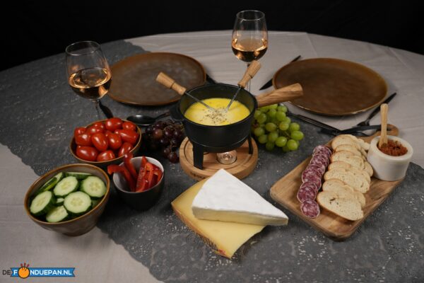 Witkorst kaasfondue (2 personen)